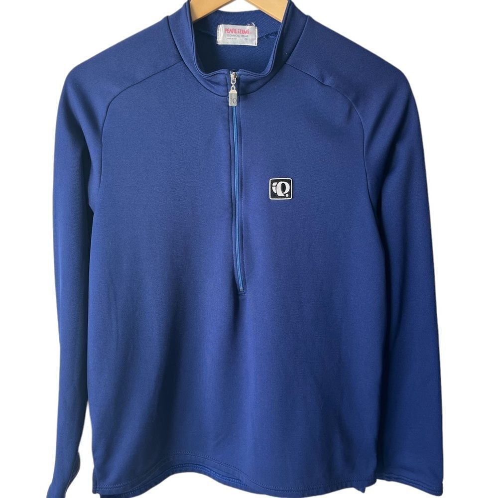 Pearl Izumi Blue Half Zip Lightweight Jacket Women's Size 10